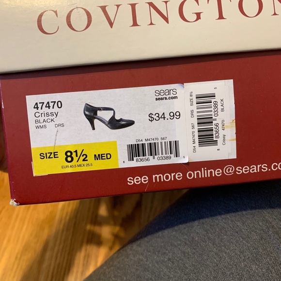 Covington black heels - Picture 5 of 8